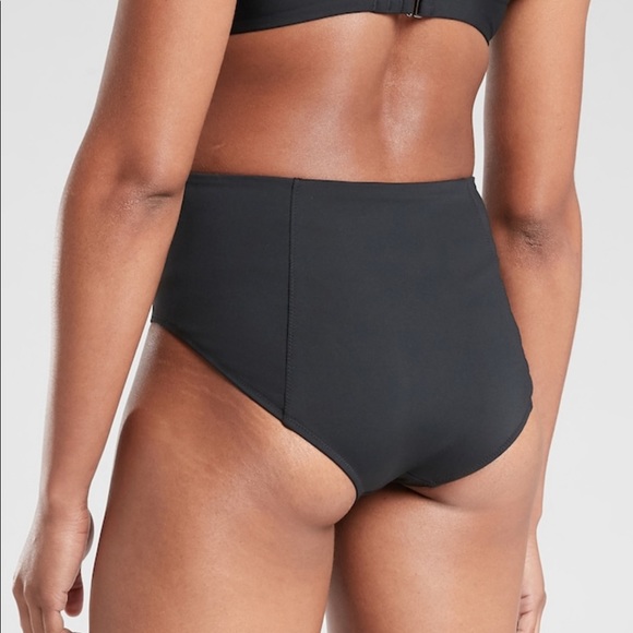 Athleta High Waist Swim Bottom Dress Blue XS - Picture 4 of 8